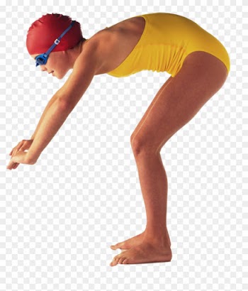 Top Images For Competitive Diving Swimming Pool On - People Swimming Png