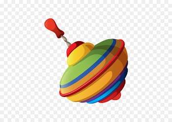 Top Toy Clip art - Vector Retro Toys 