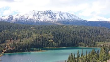 top view of alps mountain