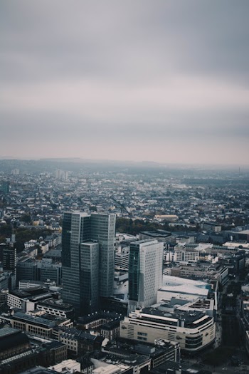 Top View of City