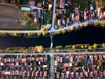 Top View of Houses