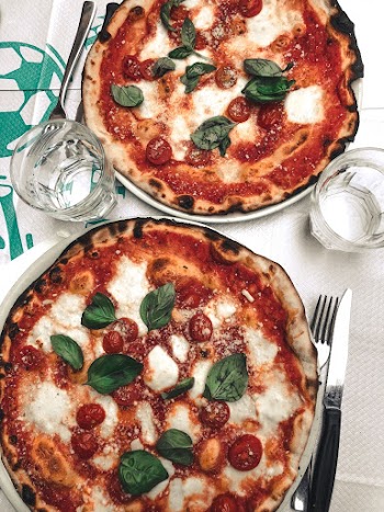 Top View Photo Of Baked Pizza