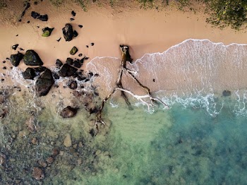 Top View Photo of Beach