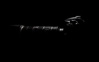 Top View Photo of Black DSLR Camera