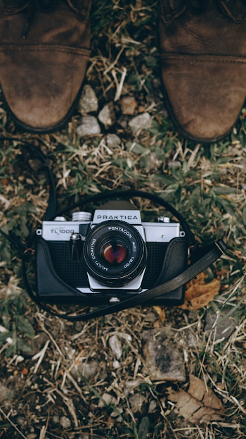 Top View Photo of Camera