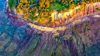 Top View Photo of Island