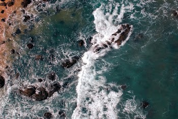 Top View Photo of Ocean