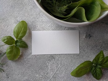Top View Photo of Paper Near Leaves