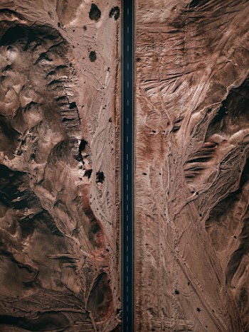 Top View Photo of Road