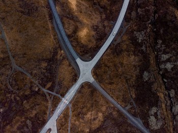 Top View Photo of Roadway