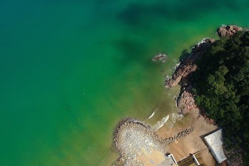 Top View Photo of Seashore