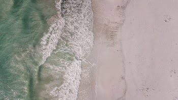 Top View Photo of Shore