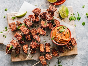 Top View Photo Of Skewers