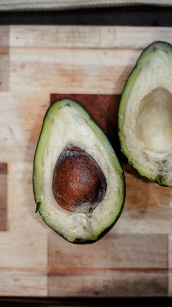 Top View Photo Of Sliced Avocado
