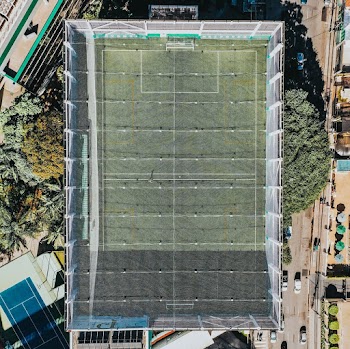 Top View Photo of Soccer Field