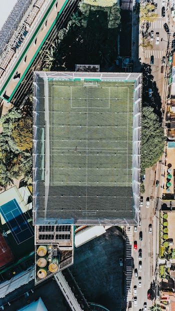 Top View Photo of Soccer Field