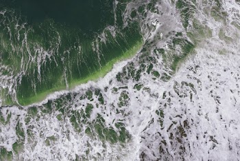 Top View Photo Sea Waves