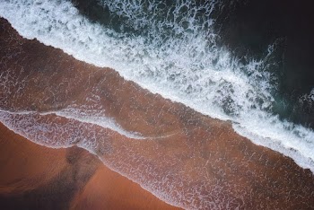 Top-view Photography of Sea