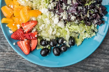 Top-view Photography of Sliced Vegetable and Fruits
