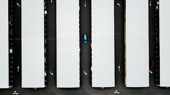 top-view photography of white containers