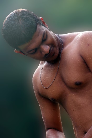 Topless Man