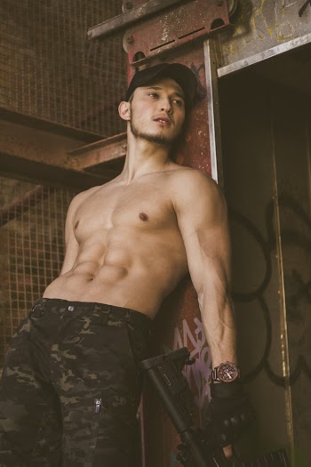 Topless Man