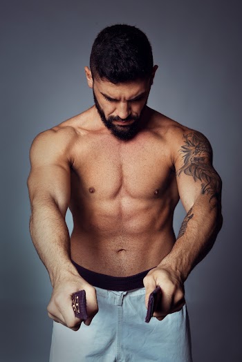 Topless Man