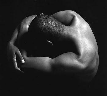 Topless Man in Grayscale Photo