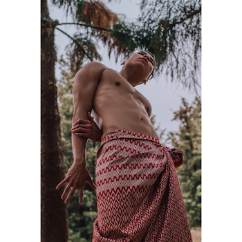 Topless Man on Focus Photography