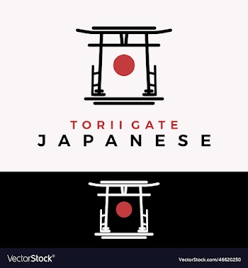 torii gate japanese landmark building