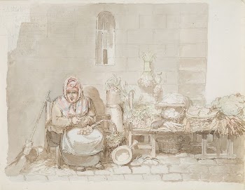 Torikauppias pariisissa, 1818 - 1819, | Free Photo - rawpixel