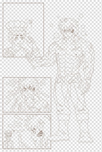 Toriko The New Dish Page  Line art transparent background PNG clipart