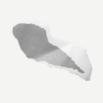 Torn gray paper sticker, journal | Free PSD - rawpixel