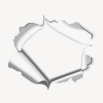 Torn paper hole frame clipart, | Free Vector - rawpixel