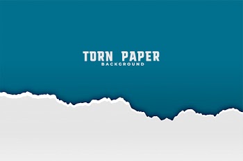 Torn ripped paper background Free Vector