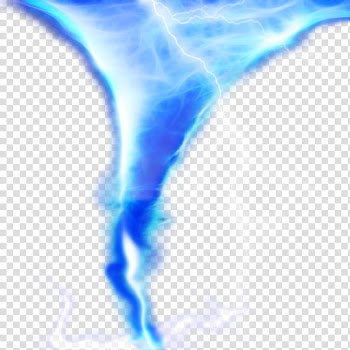 Tornado And Lighting transparent background PNG clipart