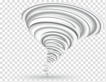 Tornado Euclidean Wind, Cool white tornado transparent background PNG clipart