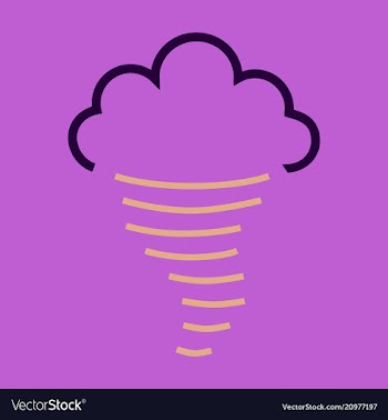 Tornado icon simple of tornado icon for web fast vector image