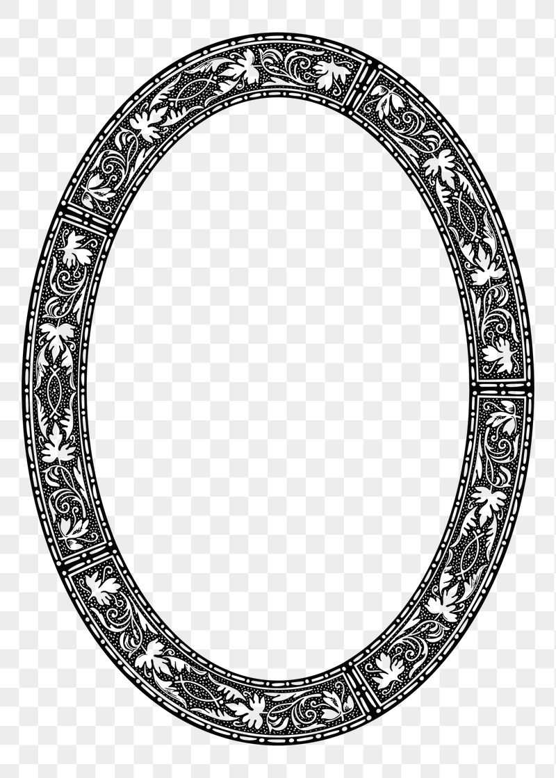 Toroidal frame png sticker illustration, | Free PNG - rawpixel