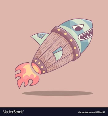 torpedo shark with fire launch