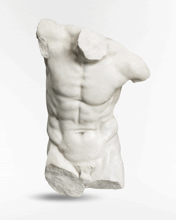 Torso of a dancing faun, | Free Photo - rawpixel