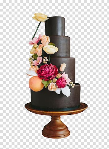 Torte Cream Cake Chocolate, Flowers and chocolate cake transparent background PNG clipart