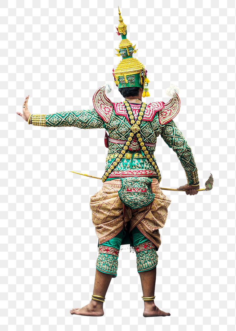 Tossakan Khon dance png sticker, | Free PNG - rawpixel