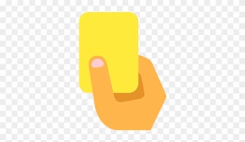Total Number Of Yellow Cards - Soccer Yellow Card Png