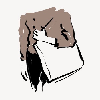 Tote bag collage element, drawing | Free Photo - rawpixel