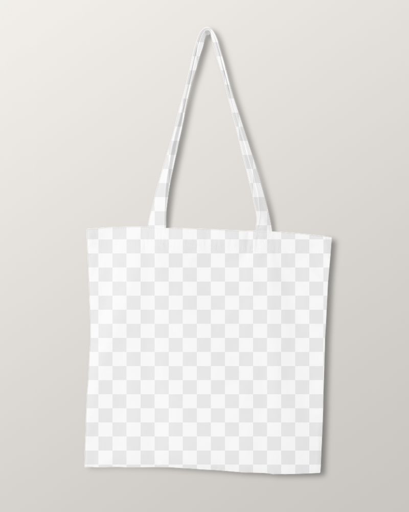 Tote bag png mockup, transparent | Free PNG Mockup - rawpixel