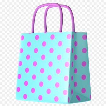 Tote Bag, Shopping Bag, Shopping, Pink, Polka Dot PNG