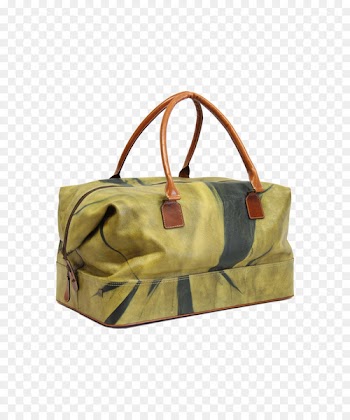 Tote bag Shoulder bag M Leather Yellow - backgammon poster 