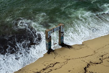 Totem on Seashore