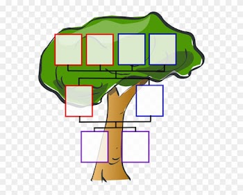 Totetude Family Tree Two Kids Clip Art - Family Tree Of 8